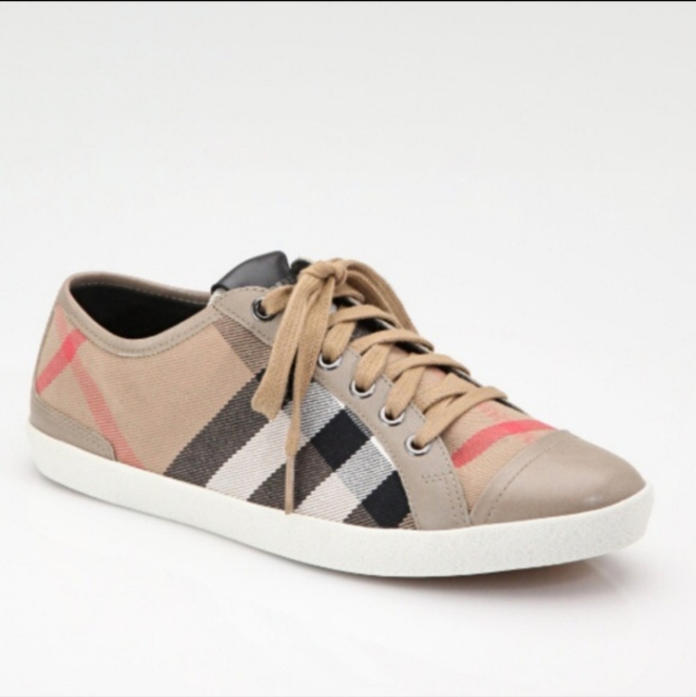 Burberry Vintage Housecheck Low Top Allstar Sneakers 38 - Picture 1 of 7